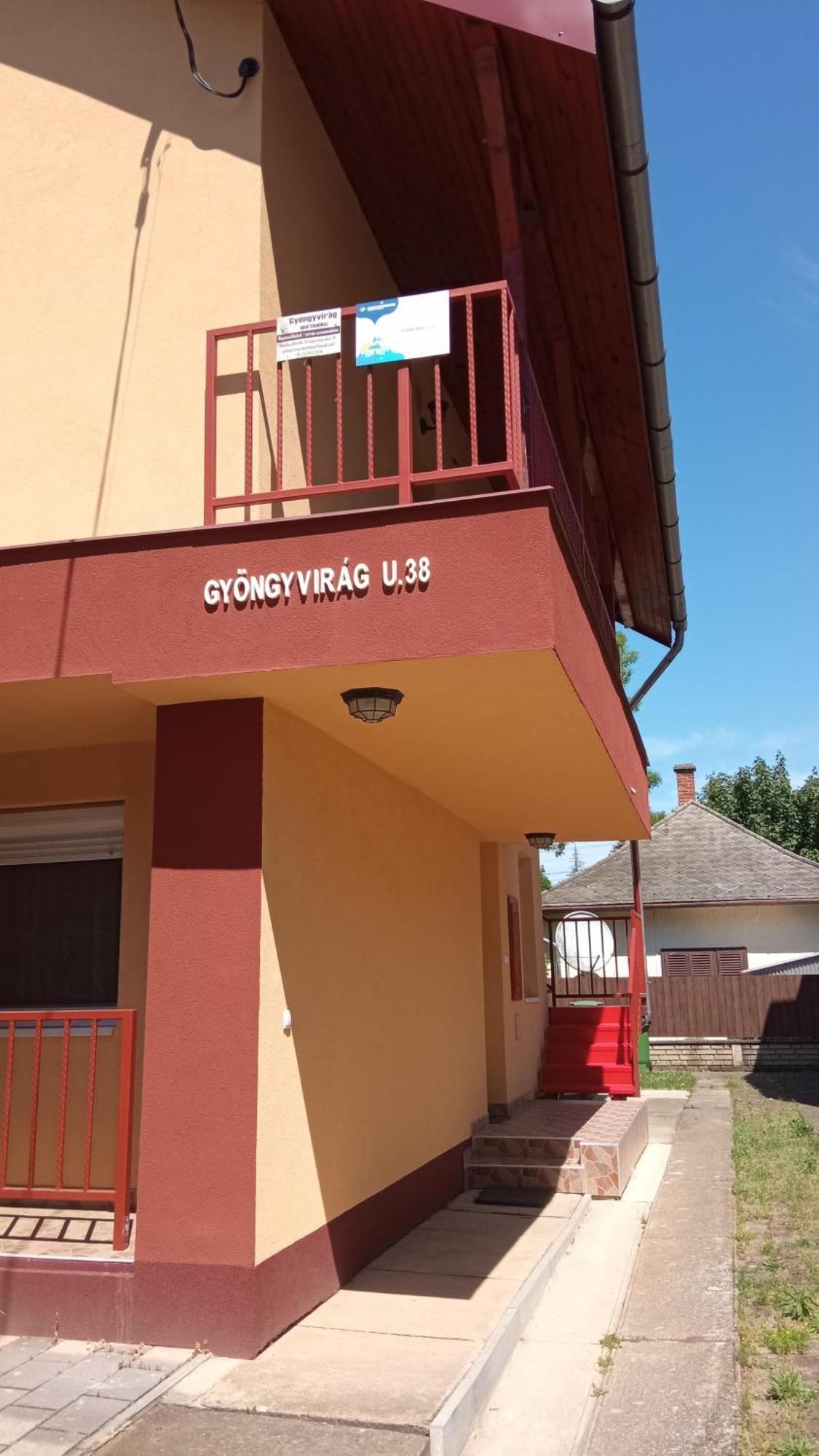 Gyoengyvirag Apartmanhaz Hajdúszoboszló Εξωτερικό φωτογραφία